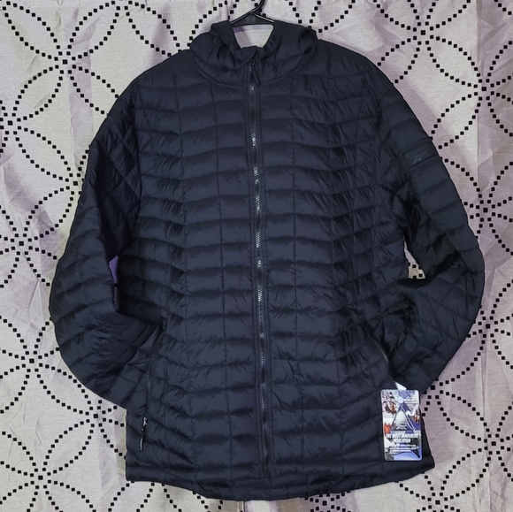 Reebook Mens Puffer Jacket Lightweight Glacier Shield Jacket Size XL - Picture 3 of 10
